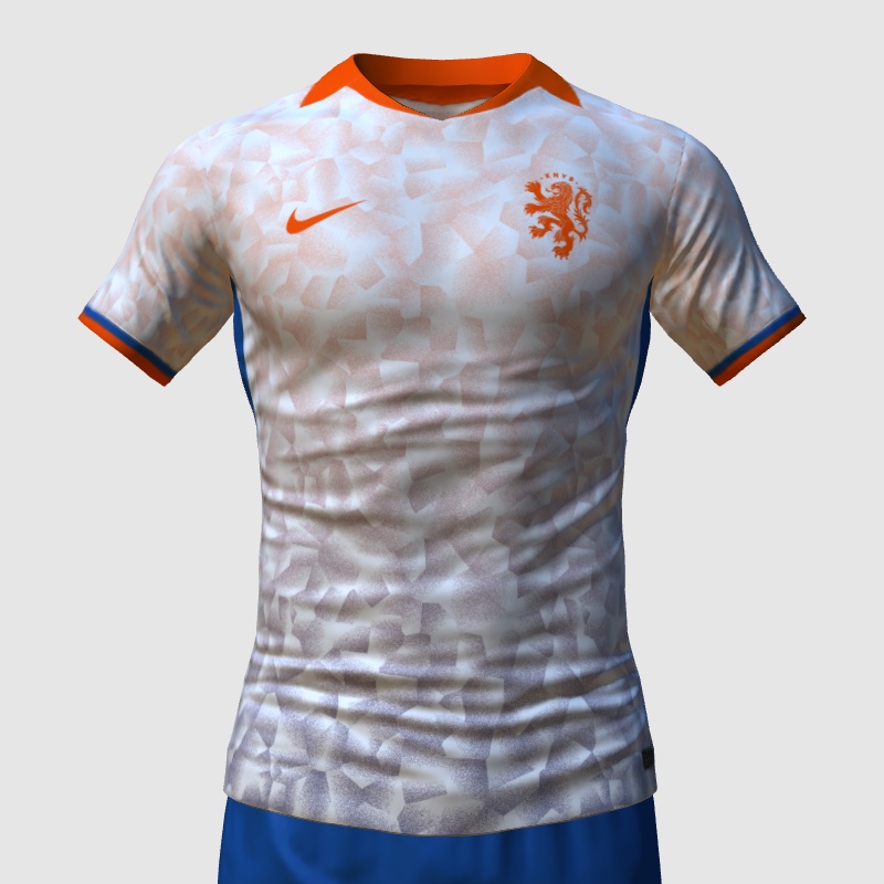 WC2026 Netherlands Away Kit - FIFA Kit Creator Showcase
