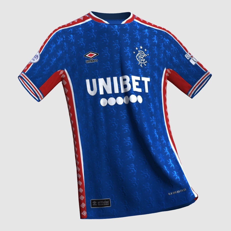 Rangers FC 26/27 Home Kit Concept-V3 - FIFA Kit Creator Showcase