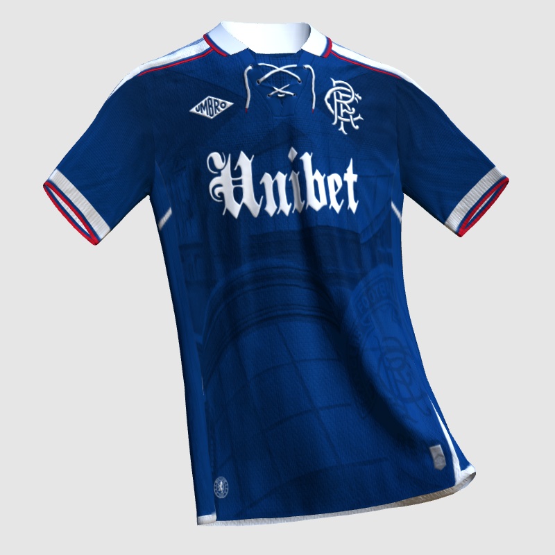 Rangers FC Home Kit - FIFA Kit Creator Showcase