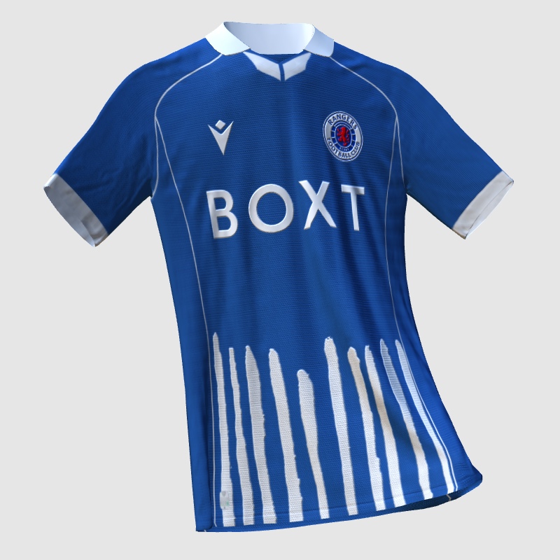 Rangers Home Kit Concept - FIFA Kit Creator Showcase