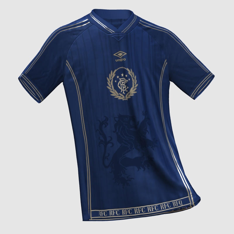 Rangers Home Kit Umbro (Final) - FIFA Kit Creator Showcase