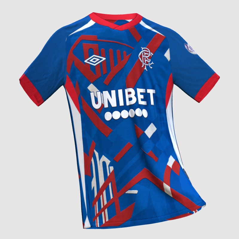 Rangers FC Home Sweet Home Kit - FIFA Kit Creator Showcase