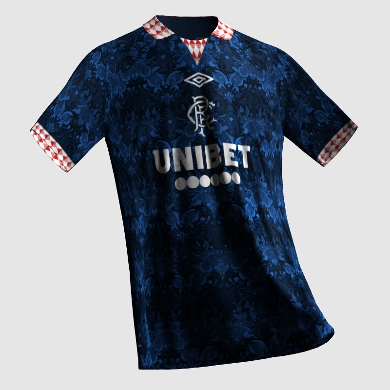 Rangers Home Kit Concept - FIFA Kit Creator Showcase