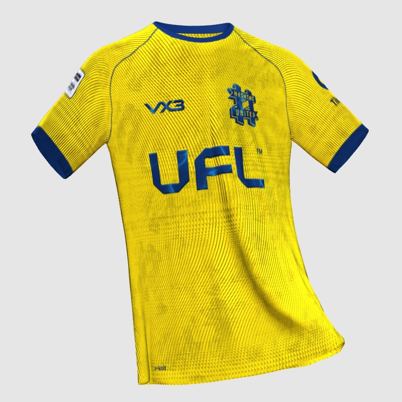 Hashtag United Home kit x UFL x VX3. - FIFA Kit Creator Showcase