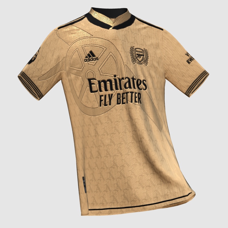 Arsenal Gold Kit 26 27 Concept V1 FIFA Kit Creator Showcase arsenal-gold-kit-26-27-concept-v1-fifa-kit-creator-showcase