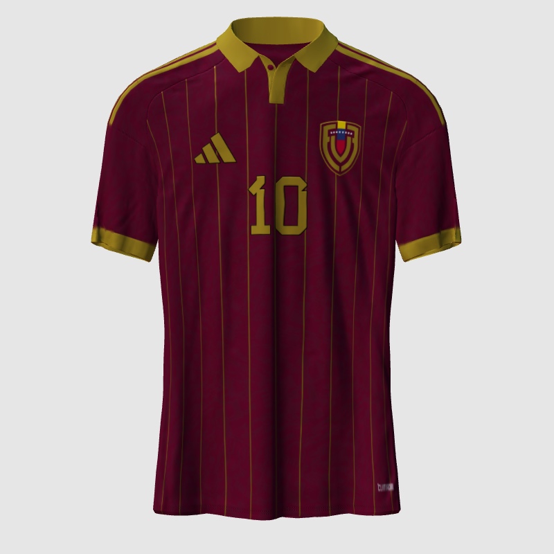 Venezuela 2026 World Cup Home Kit Concept - FIFA Kit Creator Showcase