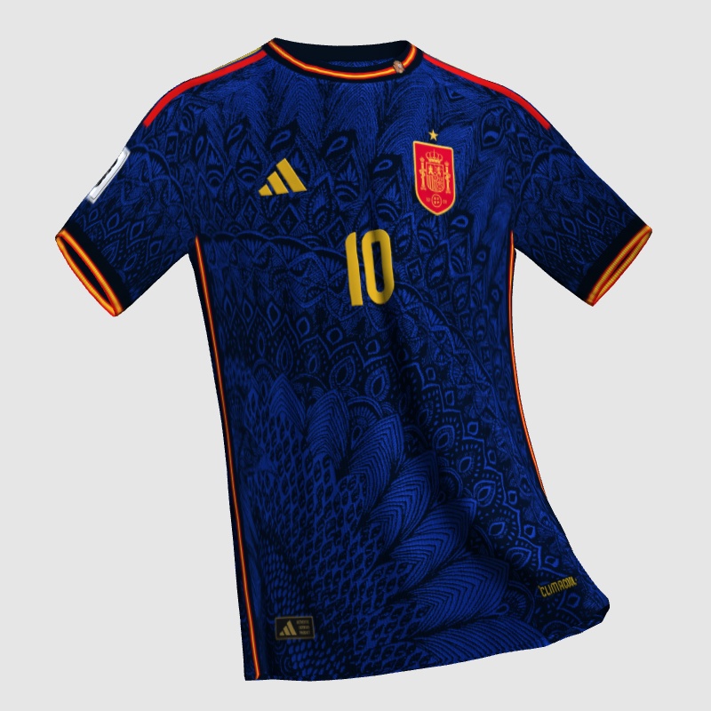 Spain 2026 Away Kit Concept - FIFA Kit Creator Showcase