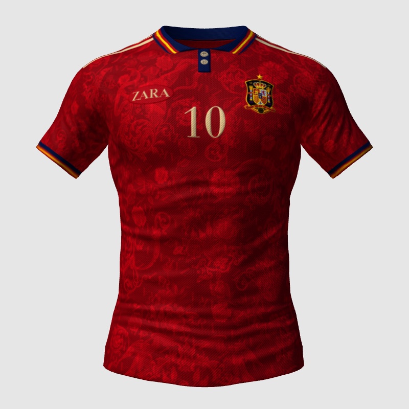 Spain x Zara 2026 Concept Home Kit - FIFA Kit Creator Showcase