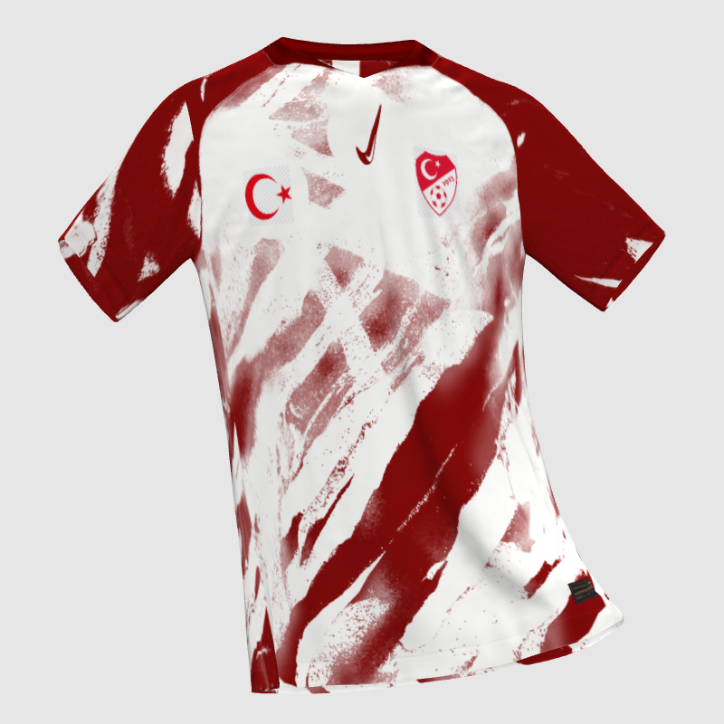 Türkiye jersey (Ali Asaf) - FIFA Kit Creator Showcase