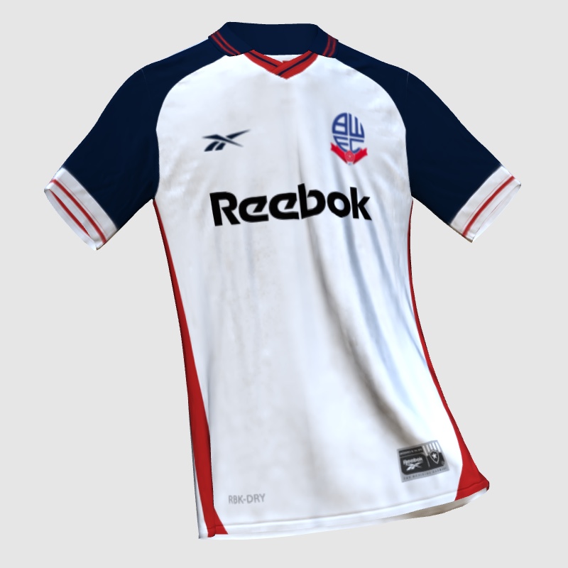 Modernised Classic Bolton reebok kit concept - FIFA Kit Creator Showcase