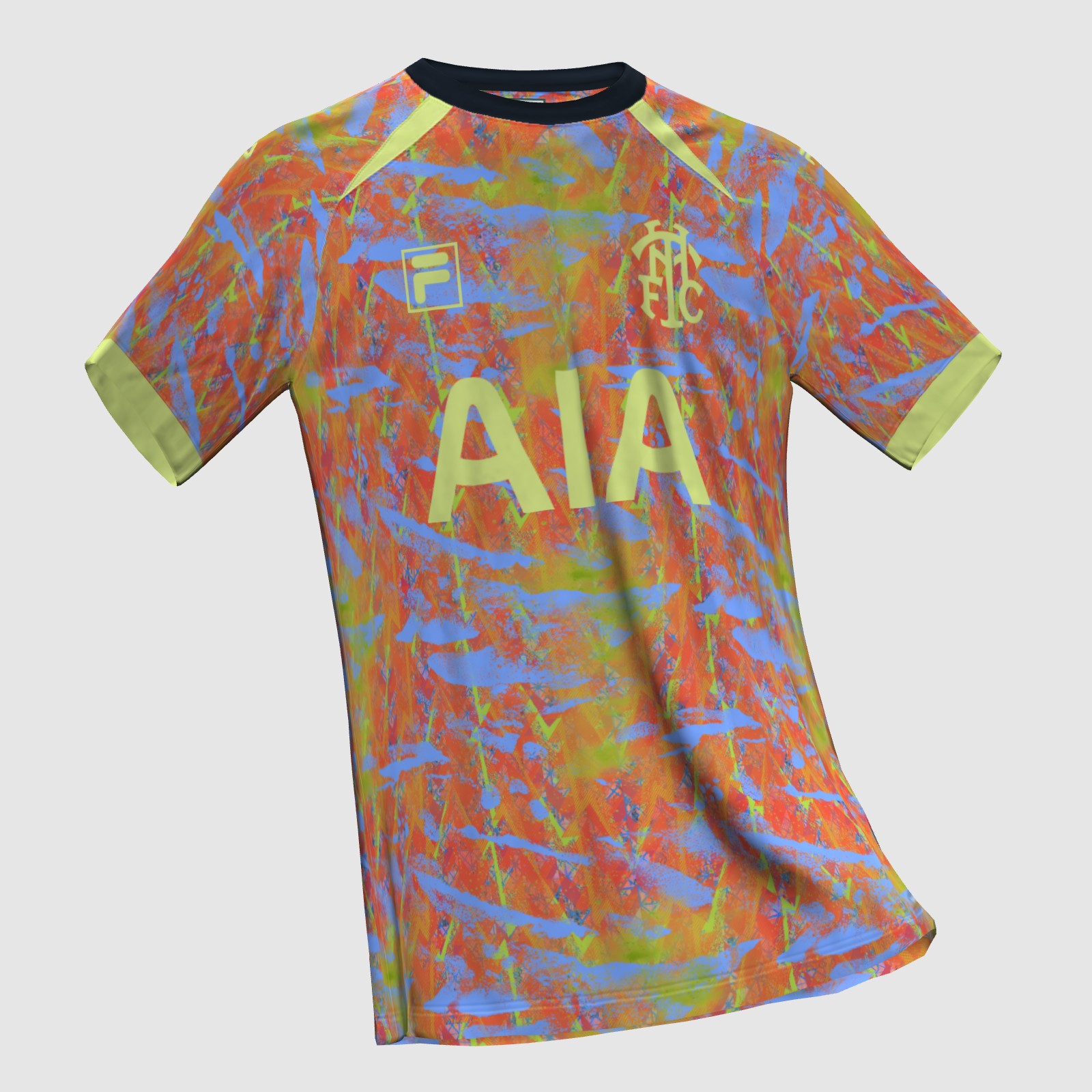 Fifa Pattern A lot of colours and patterns kit with yellow - FIFA Kit Creator Showcase