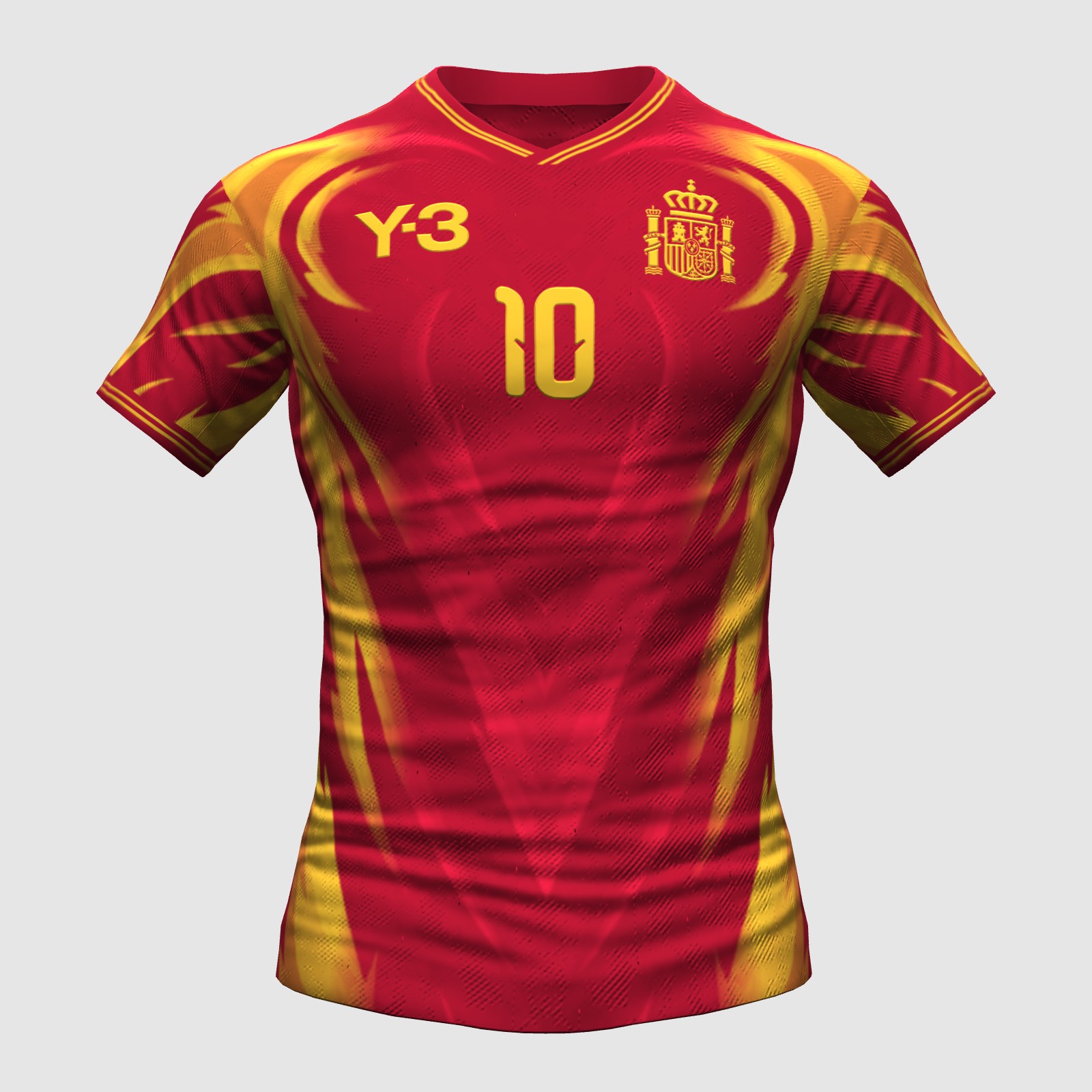Spain X Y-3 Home Kit Concept - FIFA Kit Creator Showcase