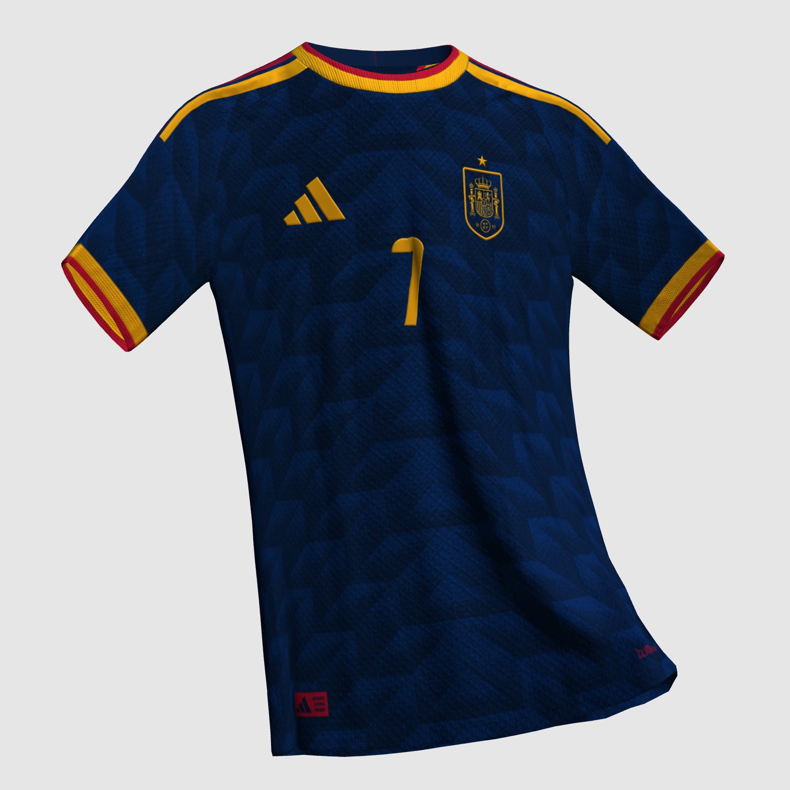 Adidas x Spain World Cup 2026 Away Kit - FIFA Kit Creator Showcase