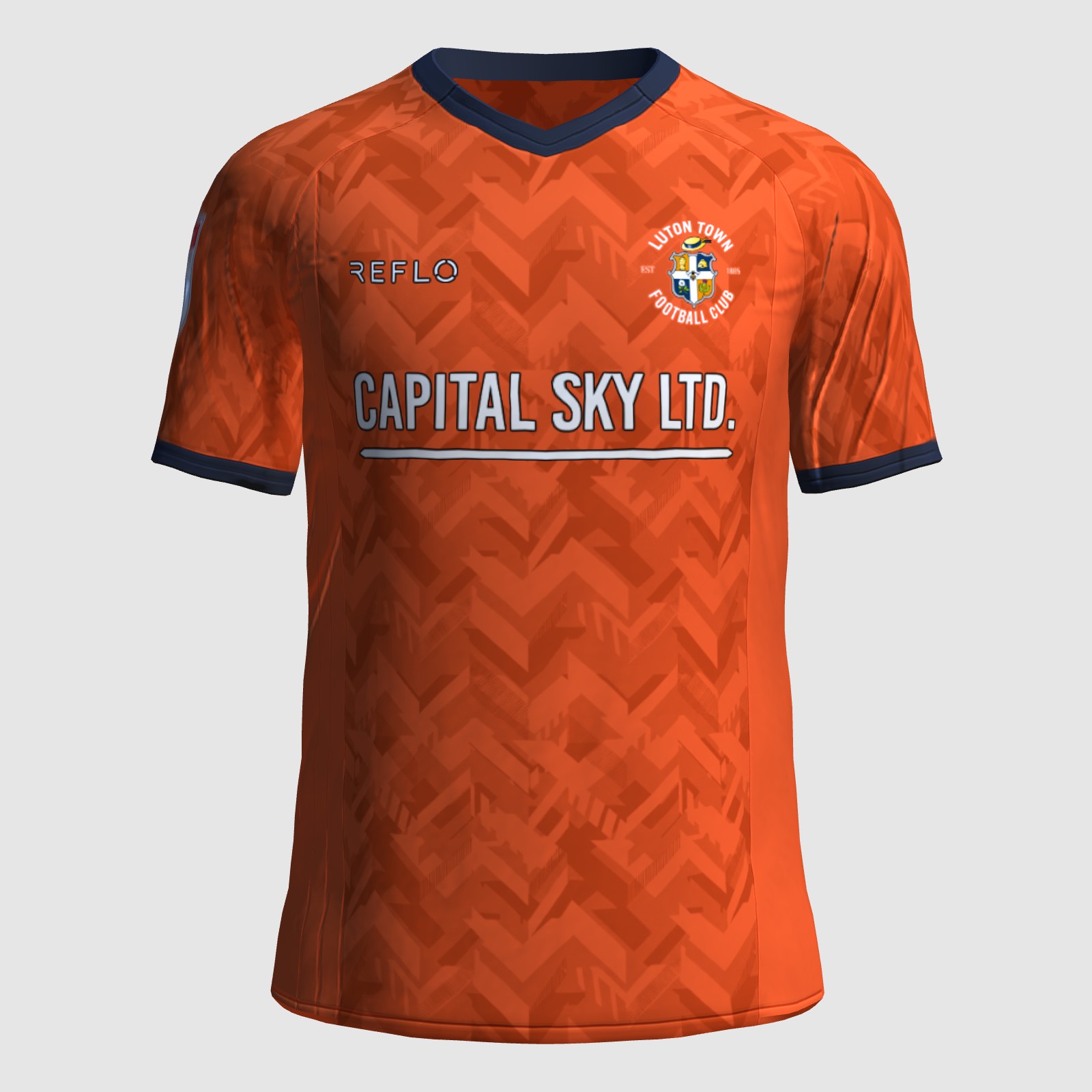 Luton Town X Reflo Home Kit - FIFA Kit Creator Showcase