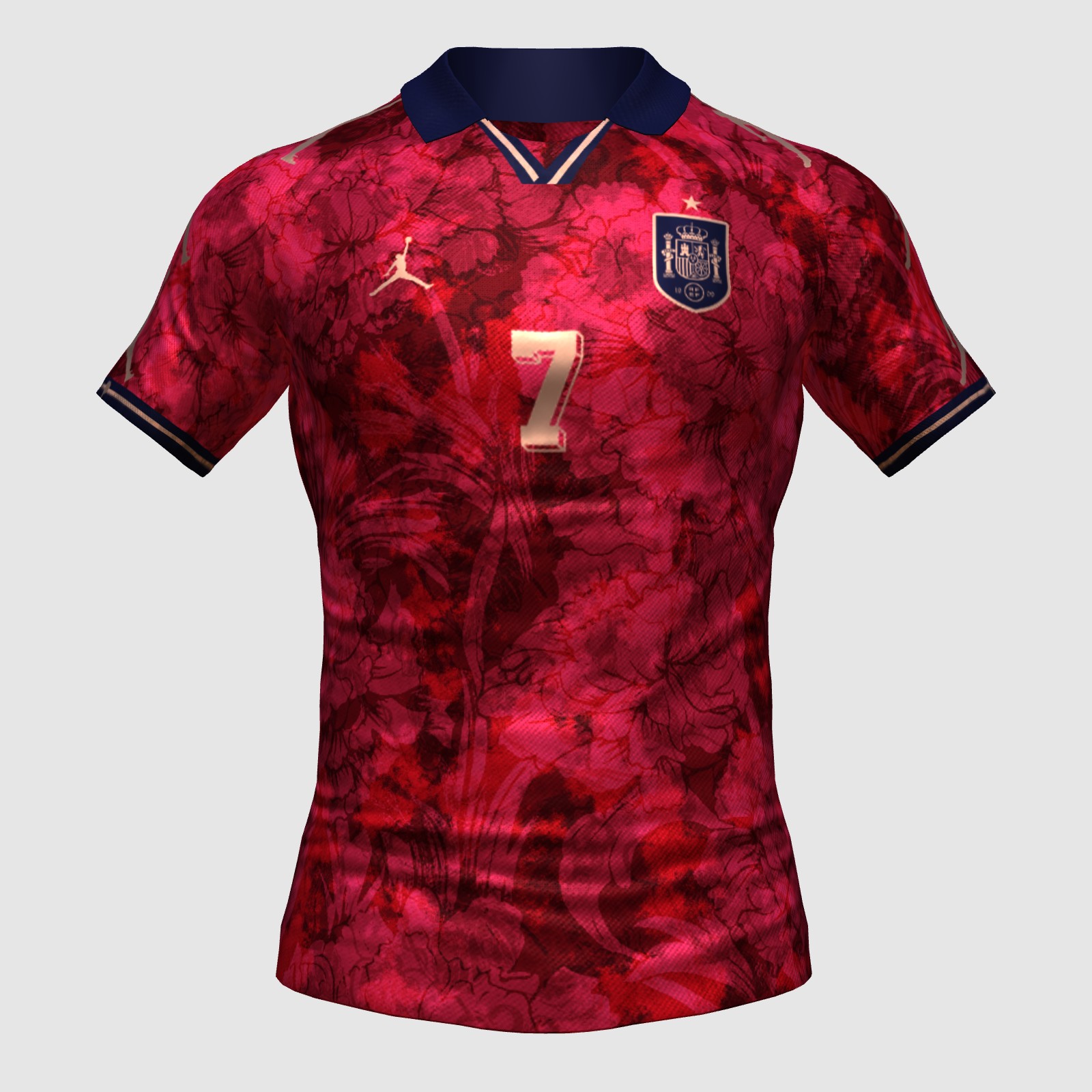 Spain x Jordan Home Kit Concept - FIFA Kit Creator Showcase