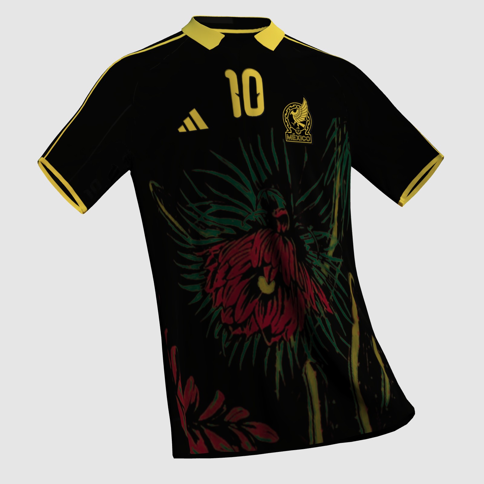 Fifa Pattern Mexico Away Jersey for Pattern Perfection #032 - FIFA Kit Creator Showcase