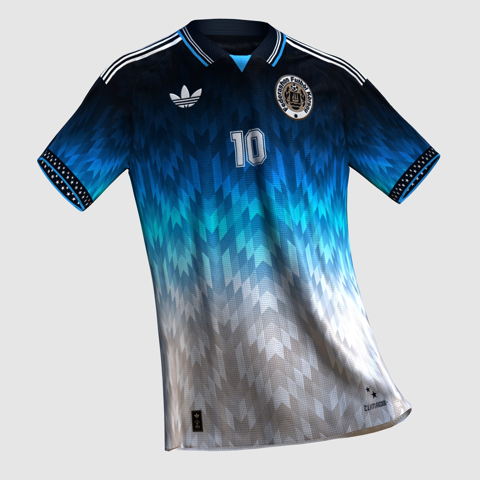 Curaçao | Adidas | 2026 FIFA World Cup | Home - FIFA Kit Creator
