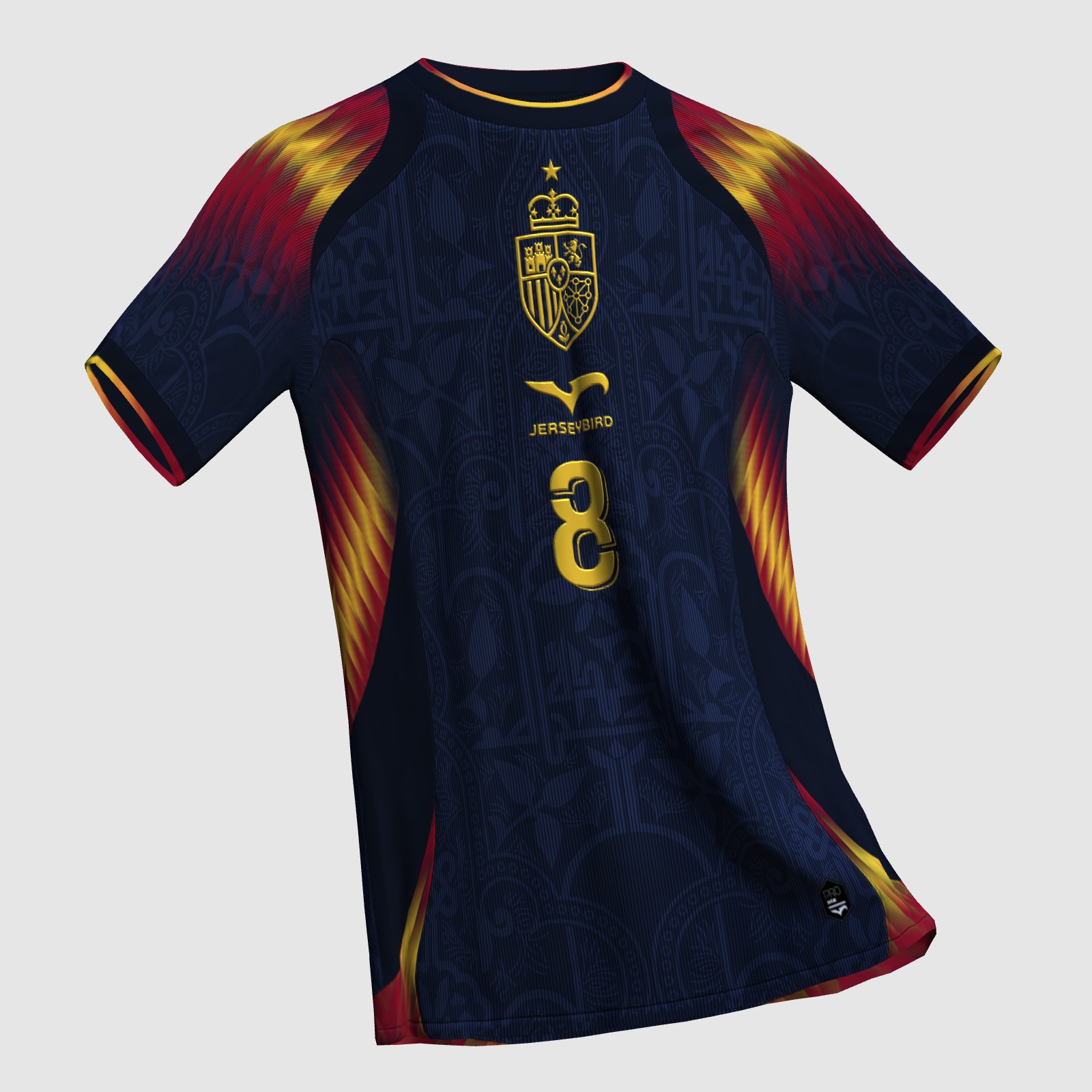 Jerseybird x Spain Away Concept Kit - FIFA Kit Creator Showcase