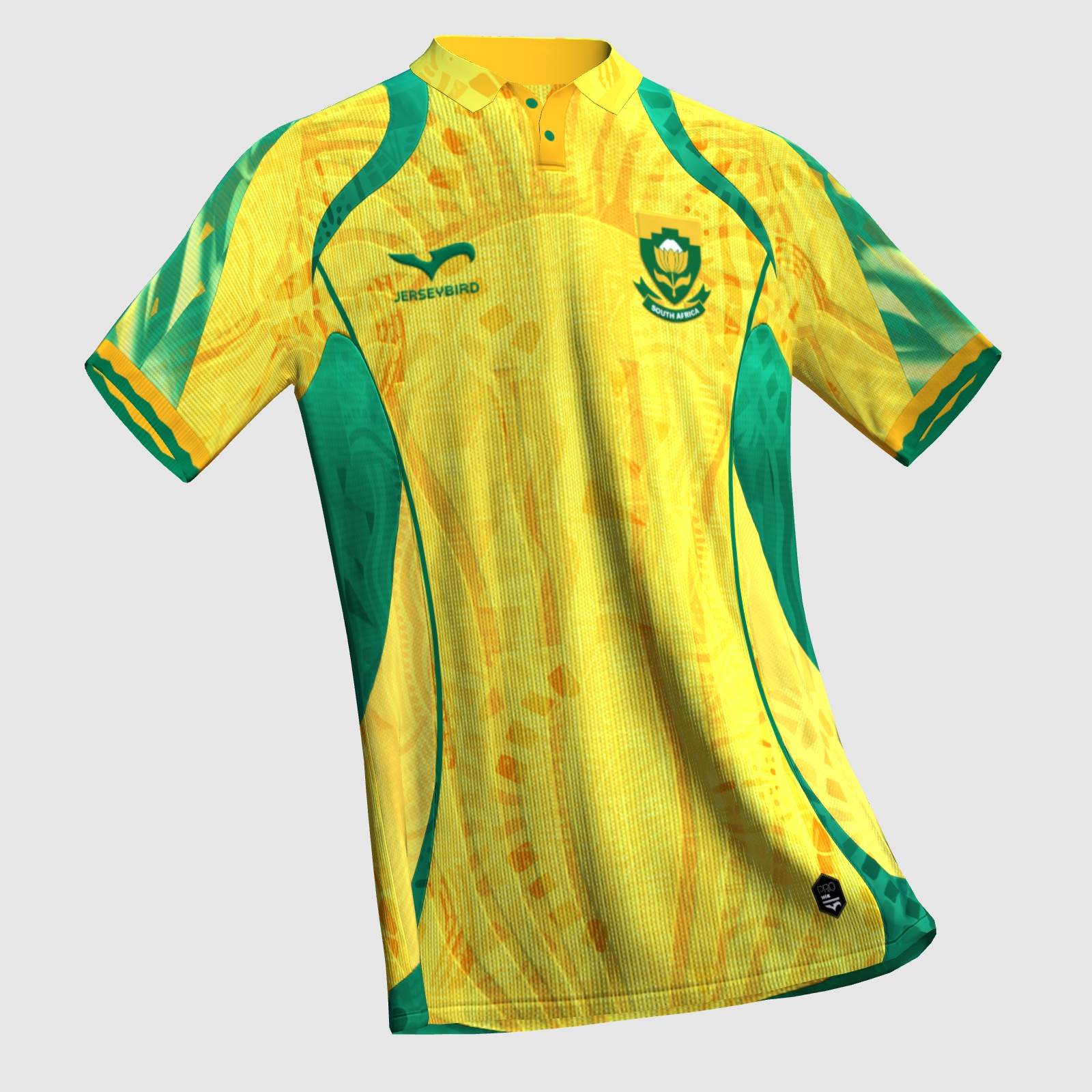 Jerseybird X South Africa Home Kit Concept - FIFA Kit Creator Showcase