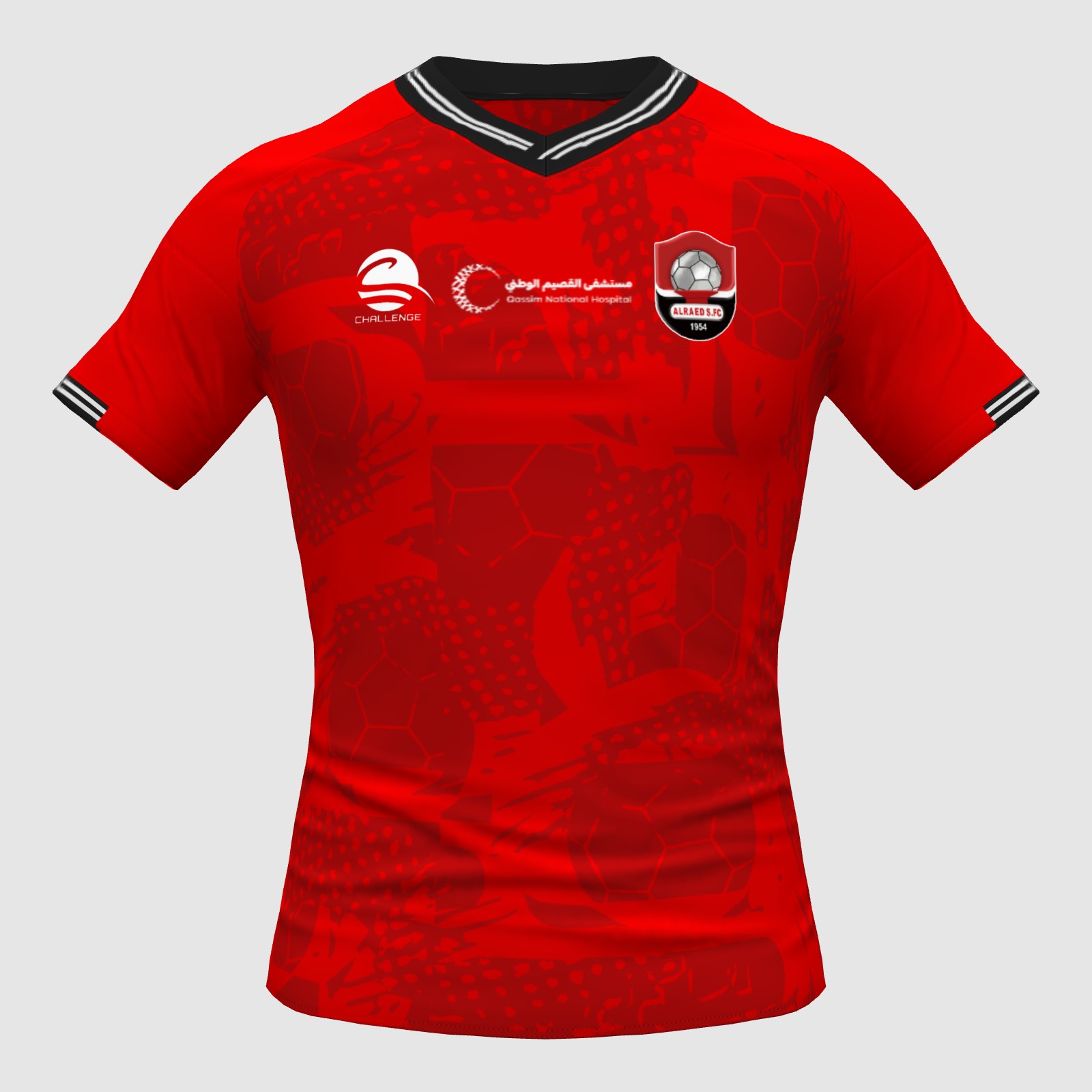Al Raed Home 25-26 - FIFA Kit Creator Showcase