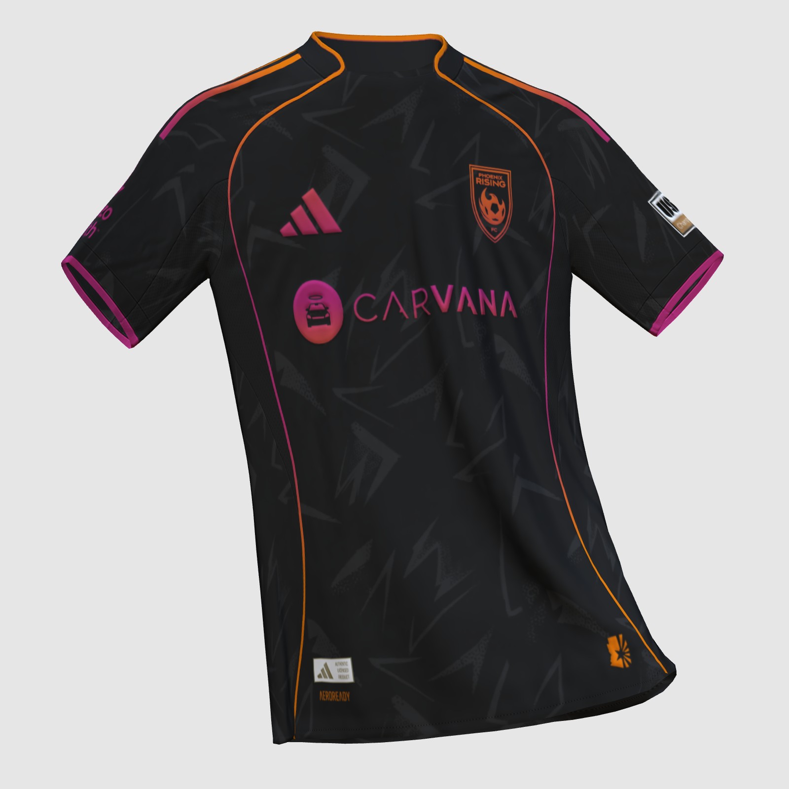 FKC USL: Phoenix Rising FC 2025/26 Fourth Concept - FIFA Kit Creator ...