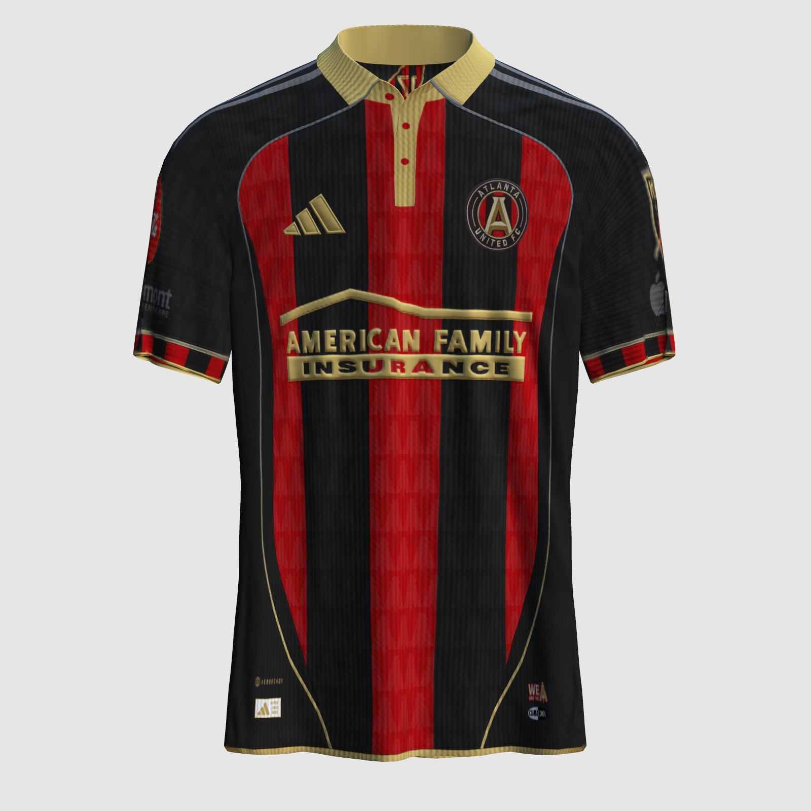 Atlanta Kit Atlanta United FC 2026/27 Home Kit Concept - FIFA Kit Creator Showcase