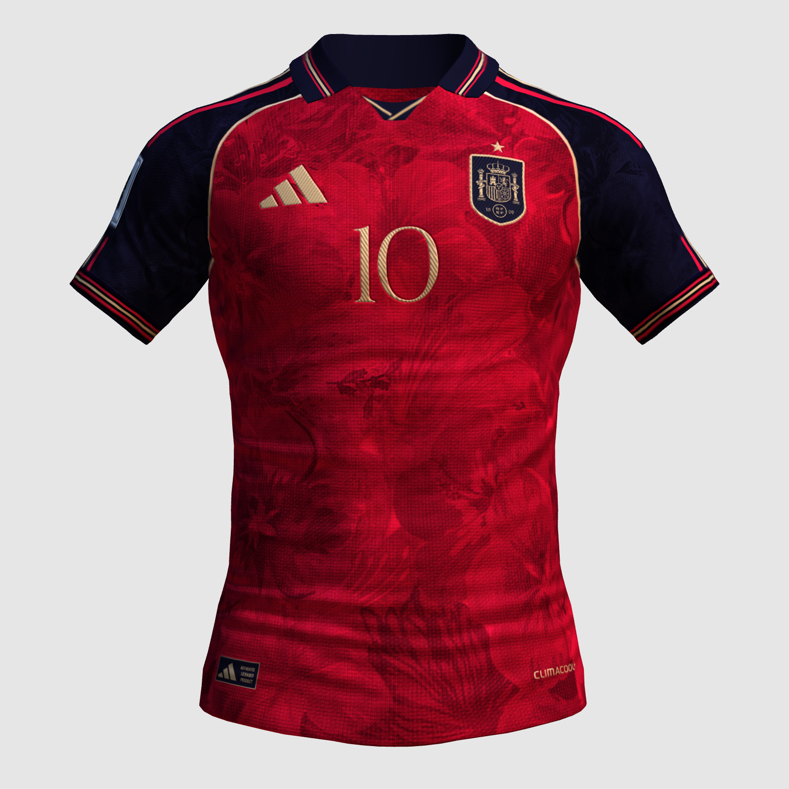 Spain 2026 WC Home Jersey Concept - FIFA Kit Creator Showcase