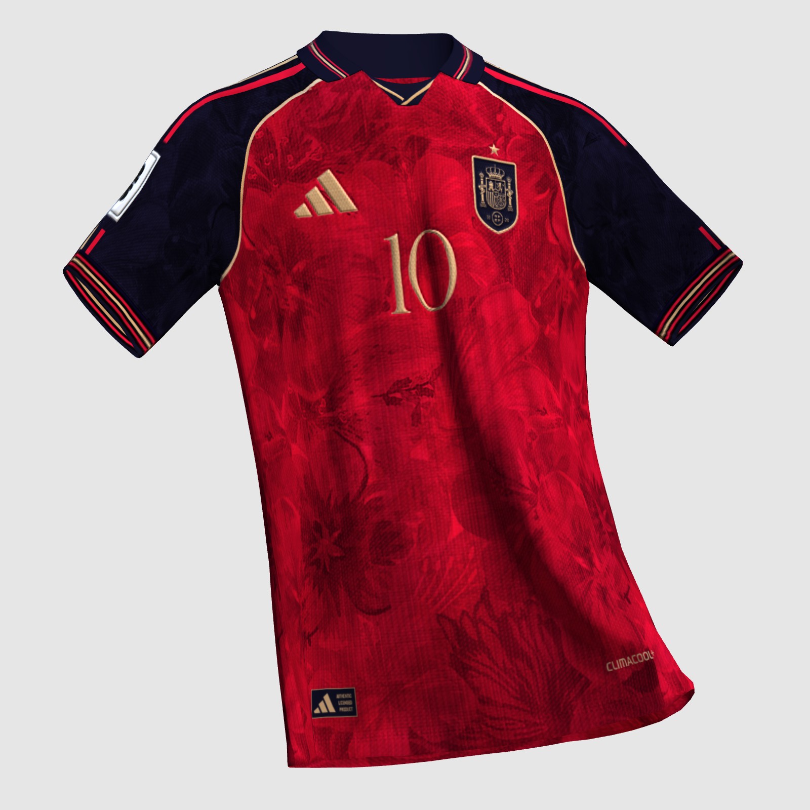 Spain 2026 WC Home Kit Concept (newer_man) - FIFA Kit Creator Showcase