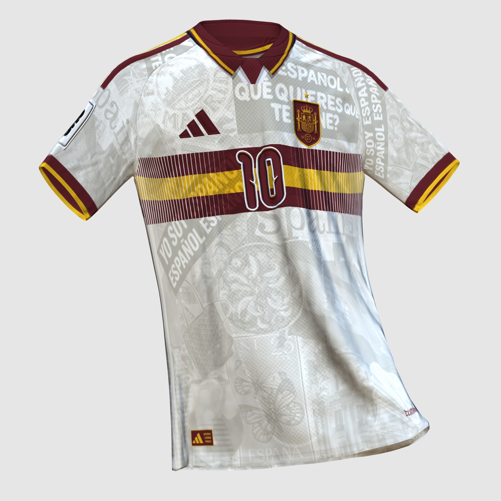 Spain Away Kit Concept WC 2026 - FIFA Kit Creator Showcase