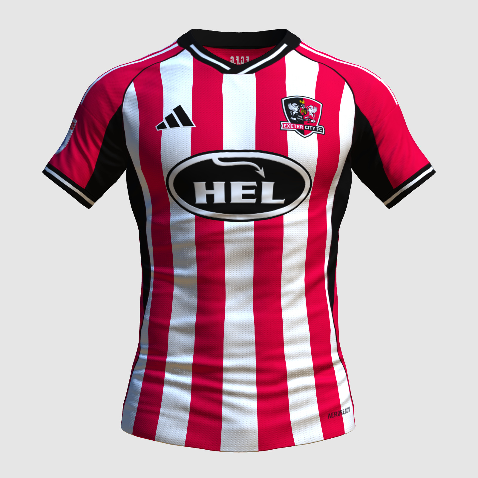 Exeter City x Adidas 25-26 Home - FIFA Kit Creator Showcase