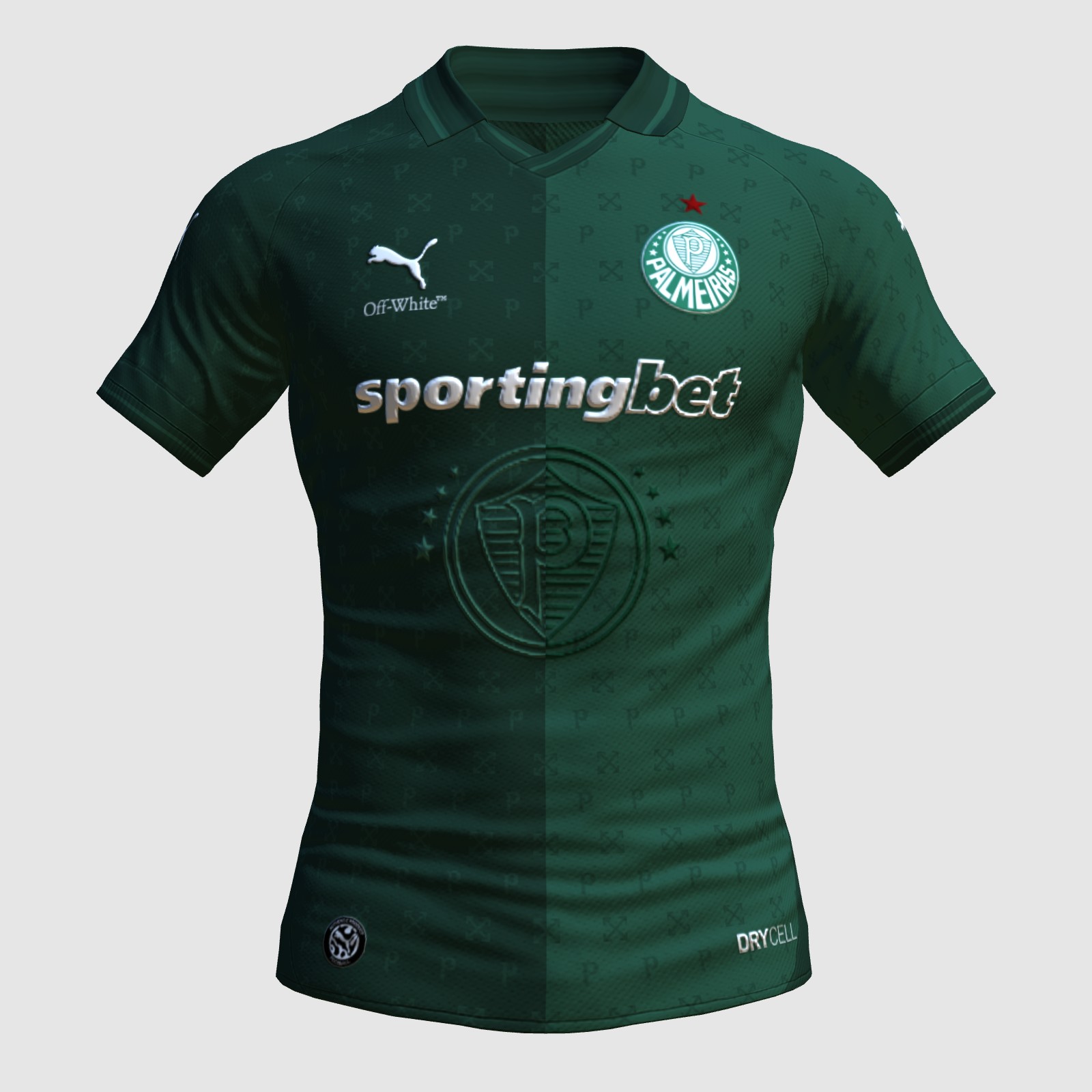 Palmeiras x Puma/Off-White 26/27 Special Kit - FIFA Kit Creator