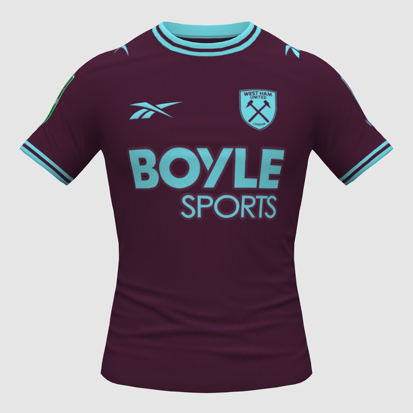 West Ham United 2026/2027 Home x Reebok. - FIFA Kit Creator Showcase