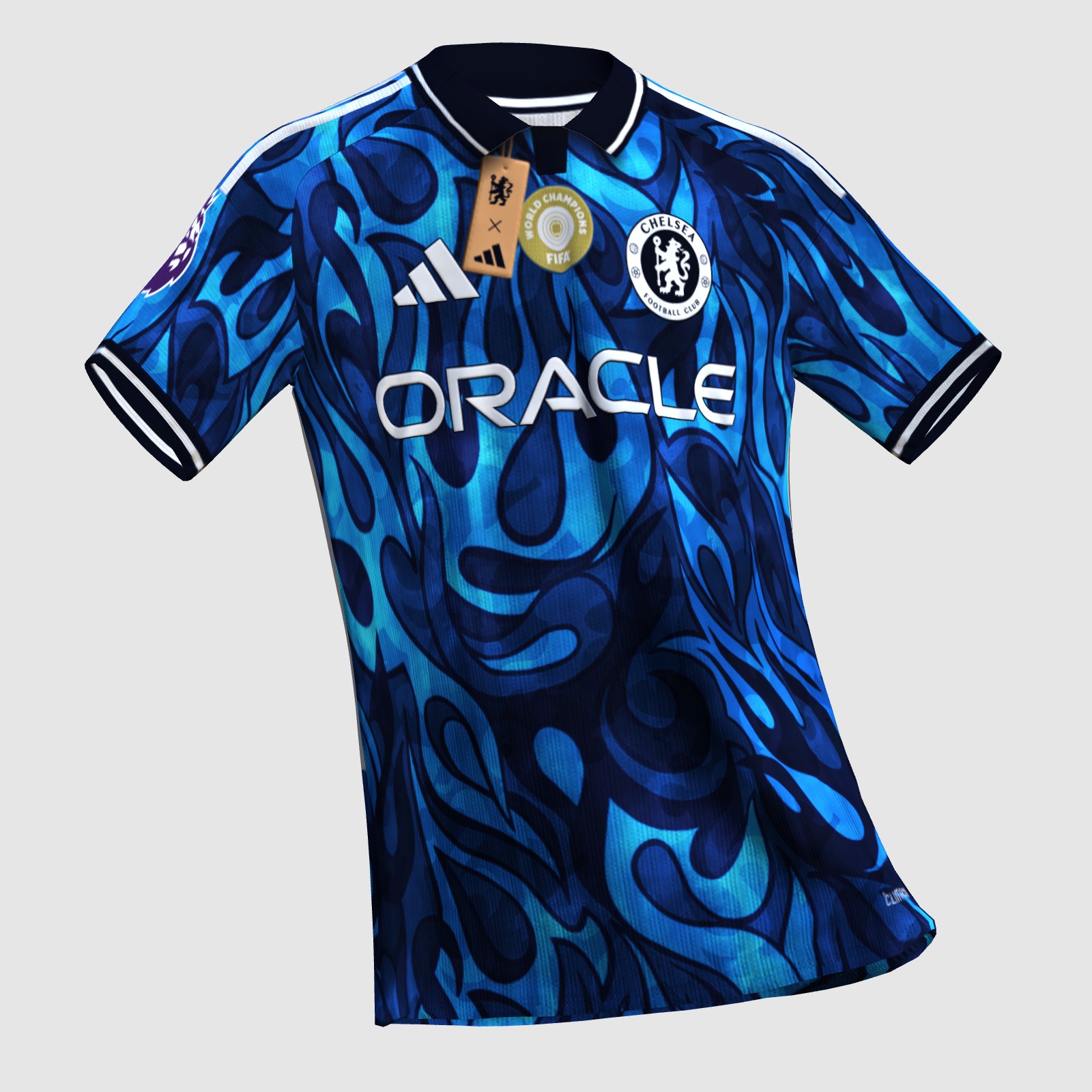 Chelsea x Adidas Fourth Kit Concept (EssaEE8) - FIFA Kit Creator Showcase