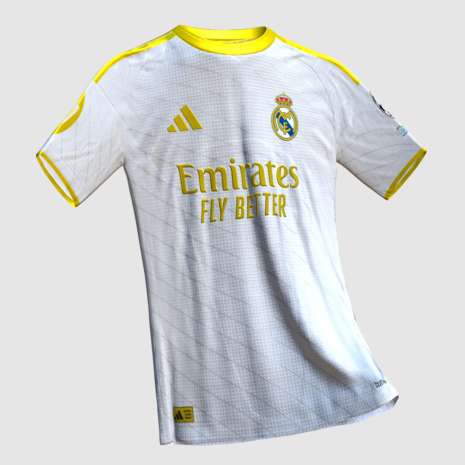Real Madrid Home Concept Kit Golden Edition - FIFA Kit Creator Showcase