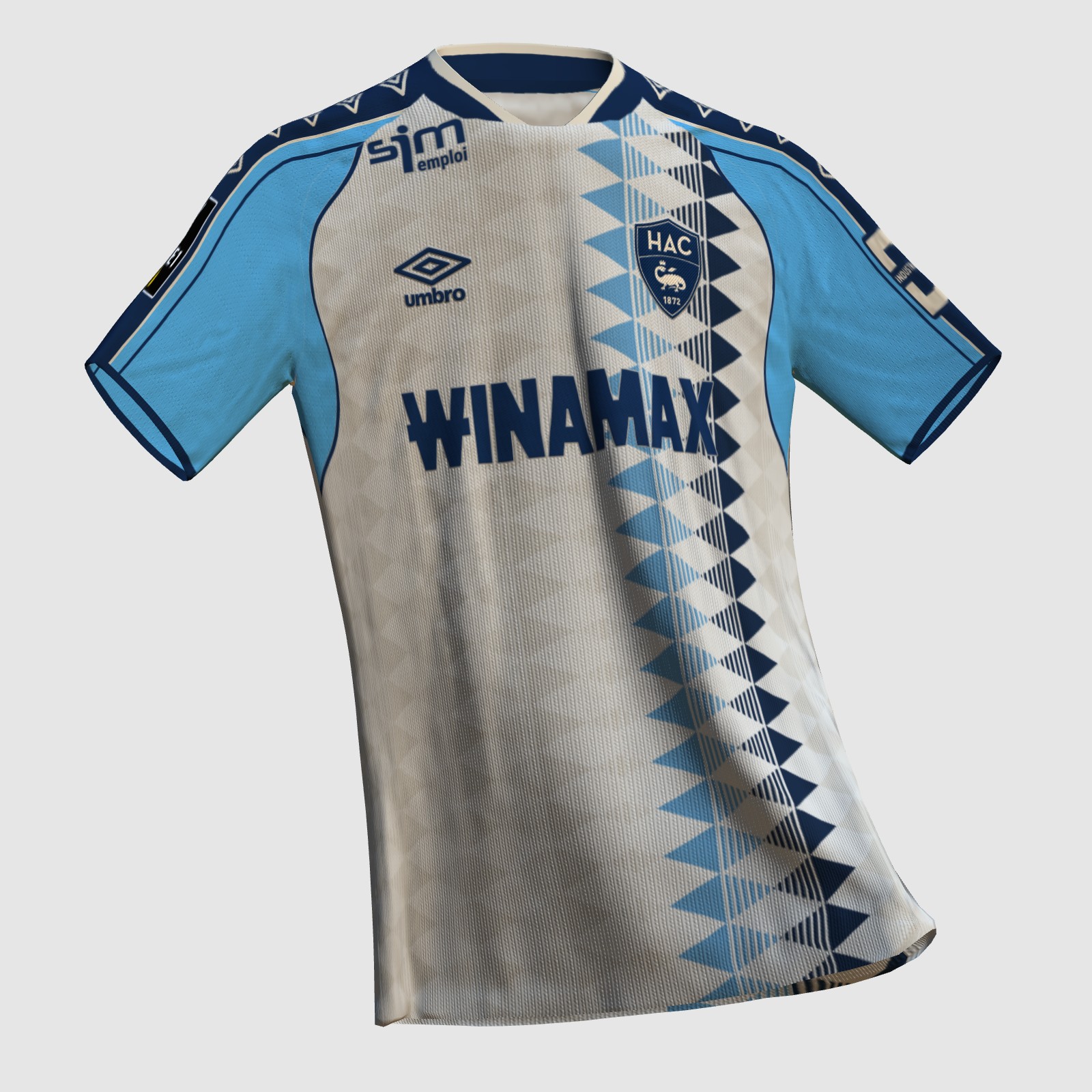 Fifa Pattern Le Havre AC Kit Concept (Pattern Perfection) - FIFA Kit Creator Showcase