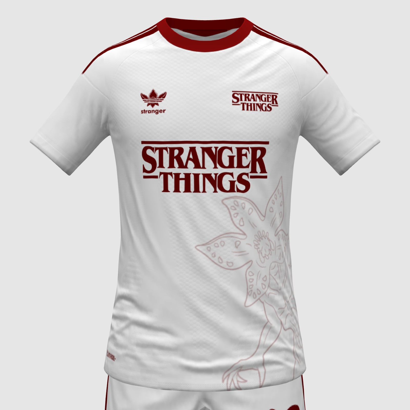 Kit Stranger Things Stranger Things away kit 2026 - FIFA Kit Creator Showcase