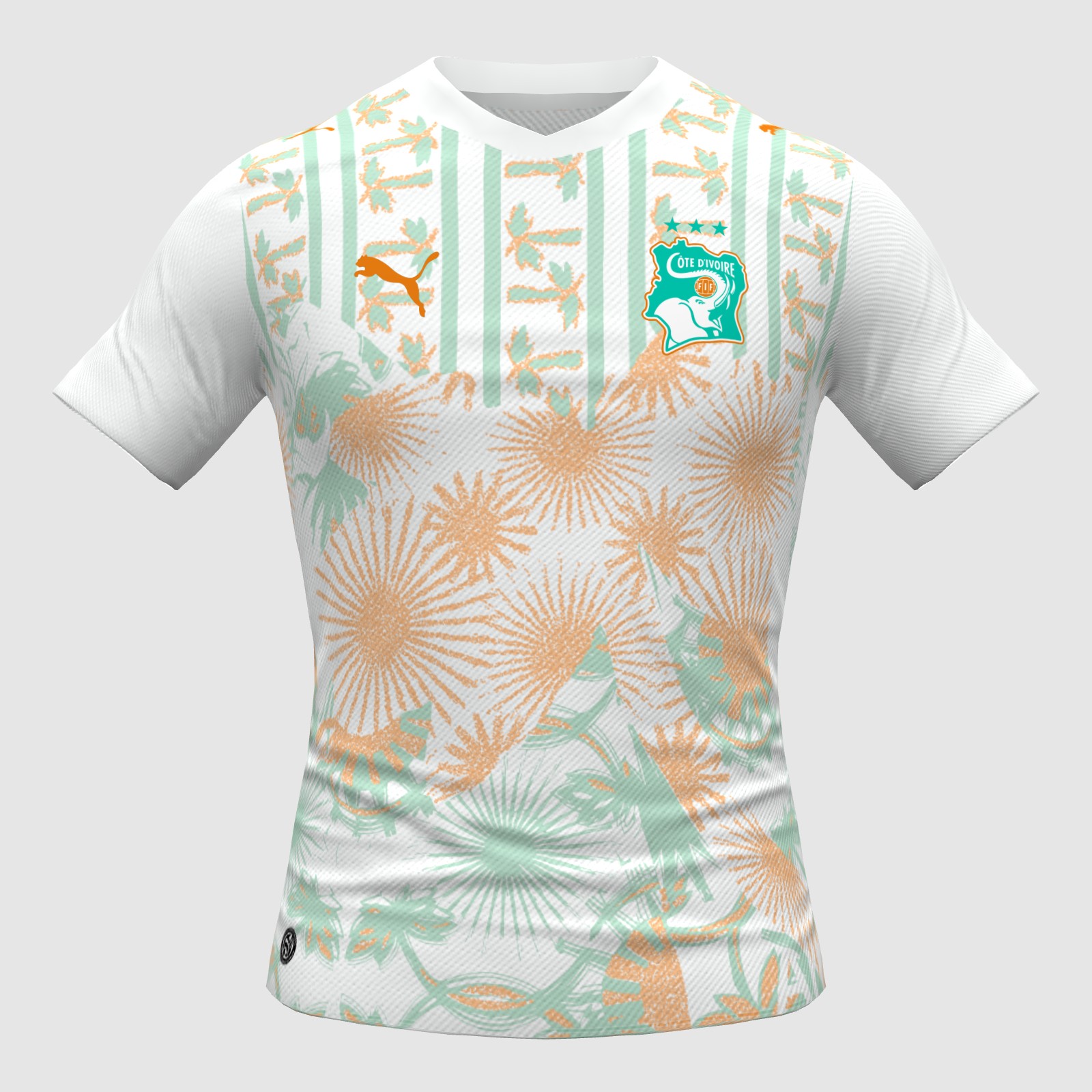Ivory Coast 2026 Away - FIFA Kit Creator Showcase