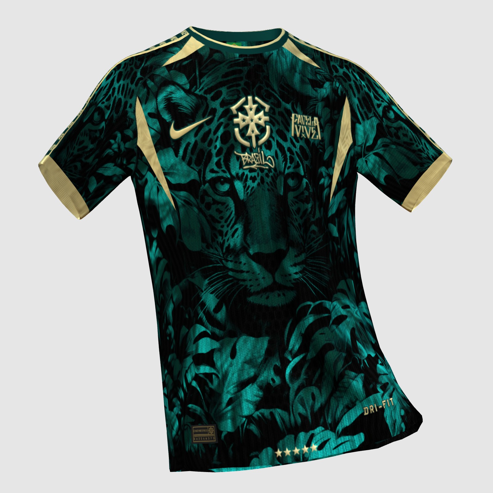 Brazil Pink Rio Kit Brazil x Concept Kit - FIFA Kit Creator Showcase