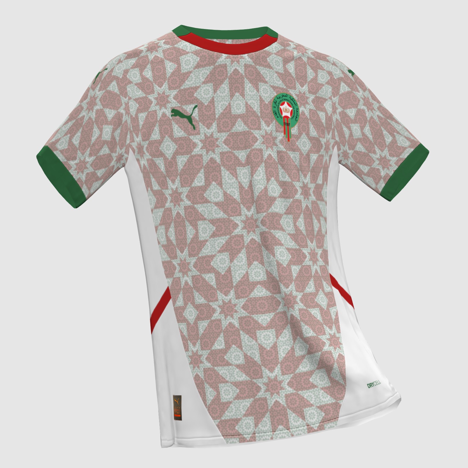 Pink Morocco Kit Morocco away concept - FIFA Kit Creator Showcase
