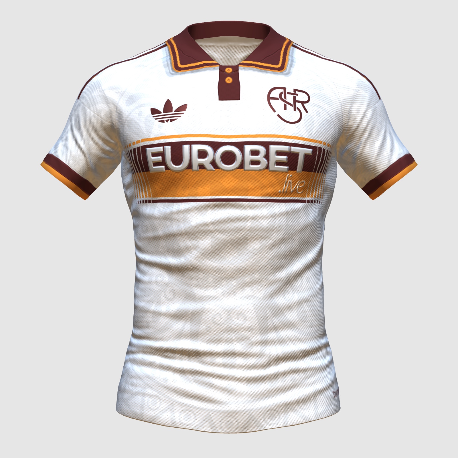 AS Roma x Adidas Away Concept Kit - FIFA Kit Creator Showcase