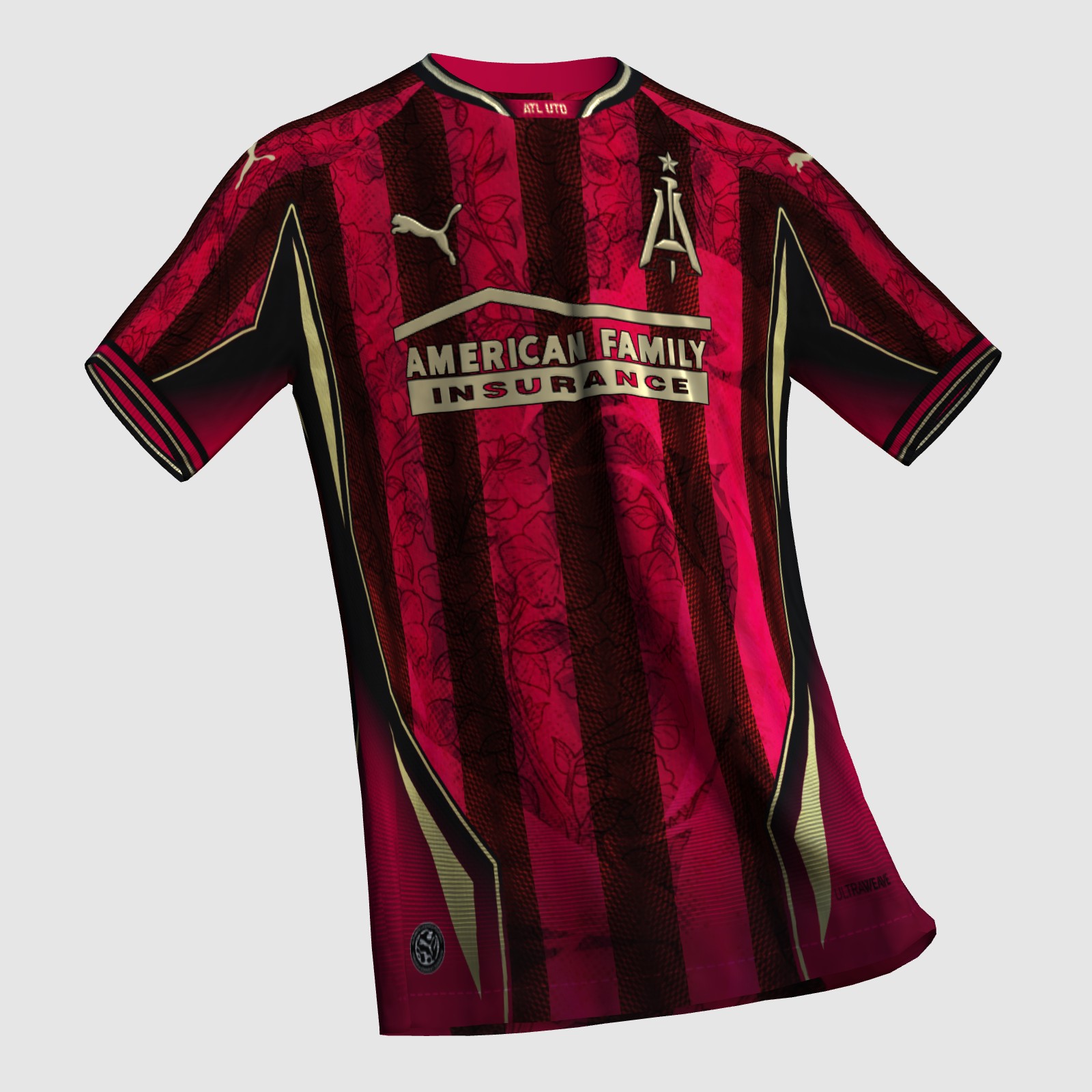 Atlanta Kit Atlanta United x Puma Home Concept (My 100th Kit) - FIFA Kit Creator ...