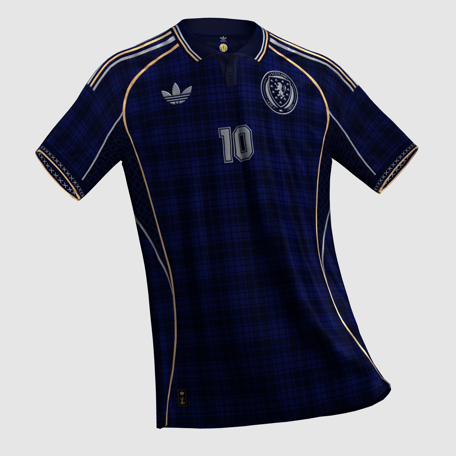 Curaçao | Adidas | 2026 FIFA World Cup | Home - FIFA Kit Creator