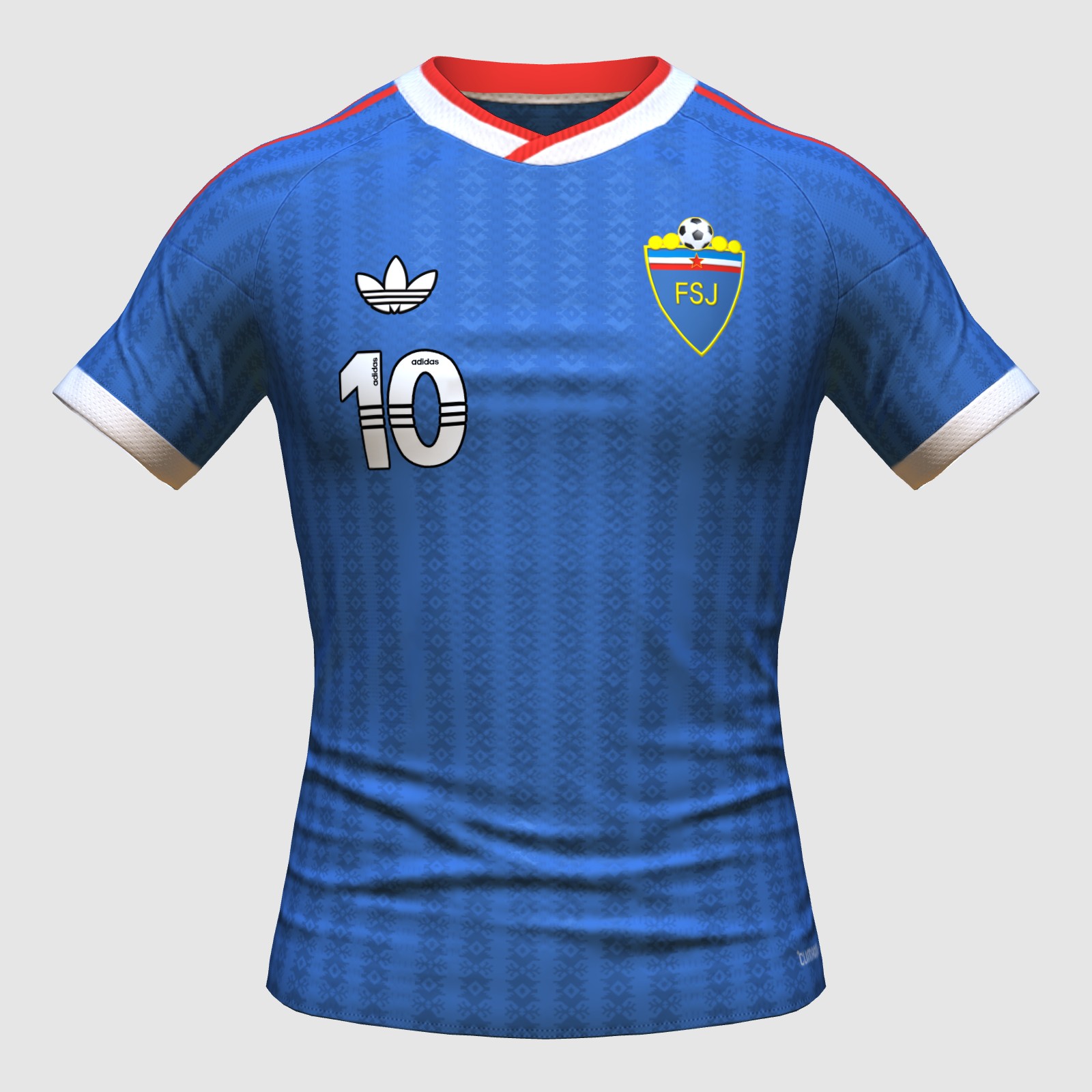 Yugoslavia x Adidas Home Kit Concept - FIFA Kit Creator Showcase