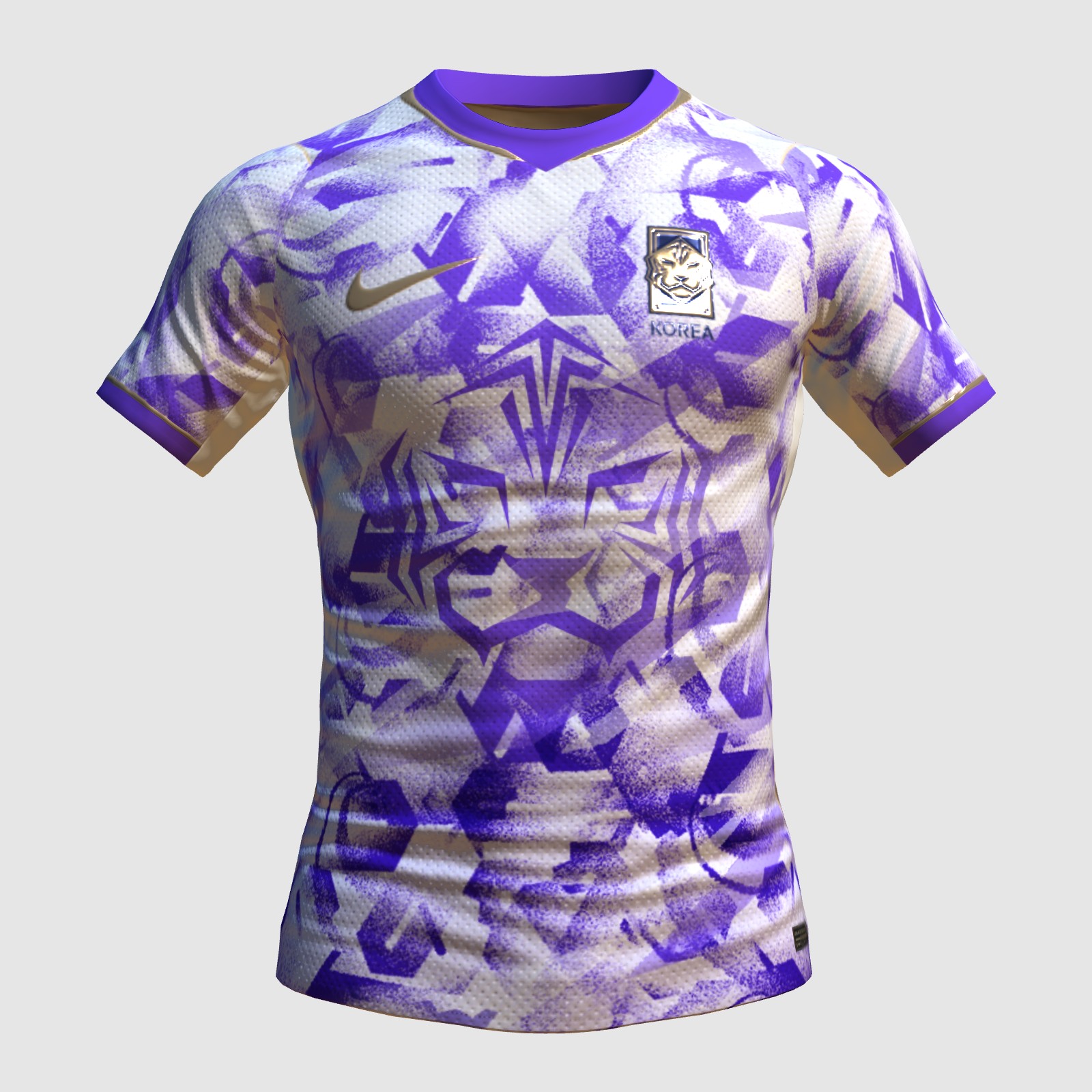 South Koreo Away Color Coded 107 - FIFA Kit Creator Showcase